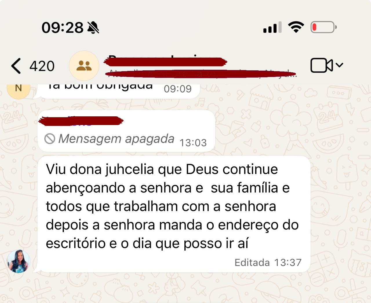 Depoimento de cliente